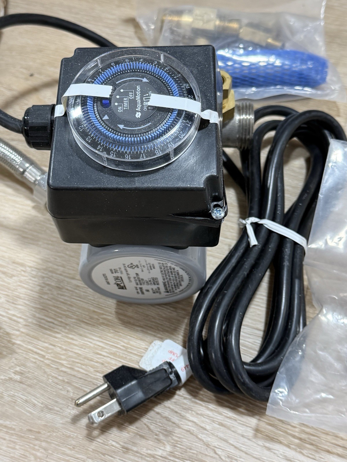 NEW APCOM TV1 Instant Hot Water Recirculating Pump Tankless Water Heaters READ