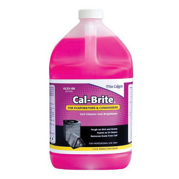 Nu-Calgon 4133-08 Cal-Brite 1 Gal Coil Cleaner