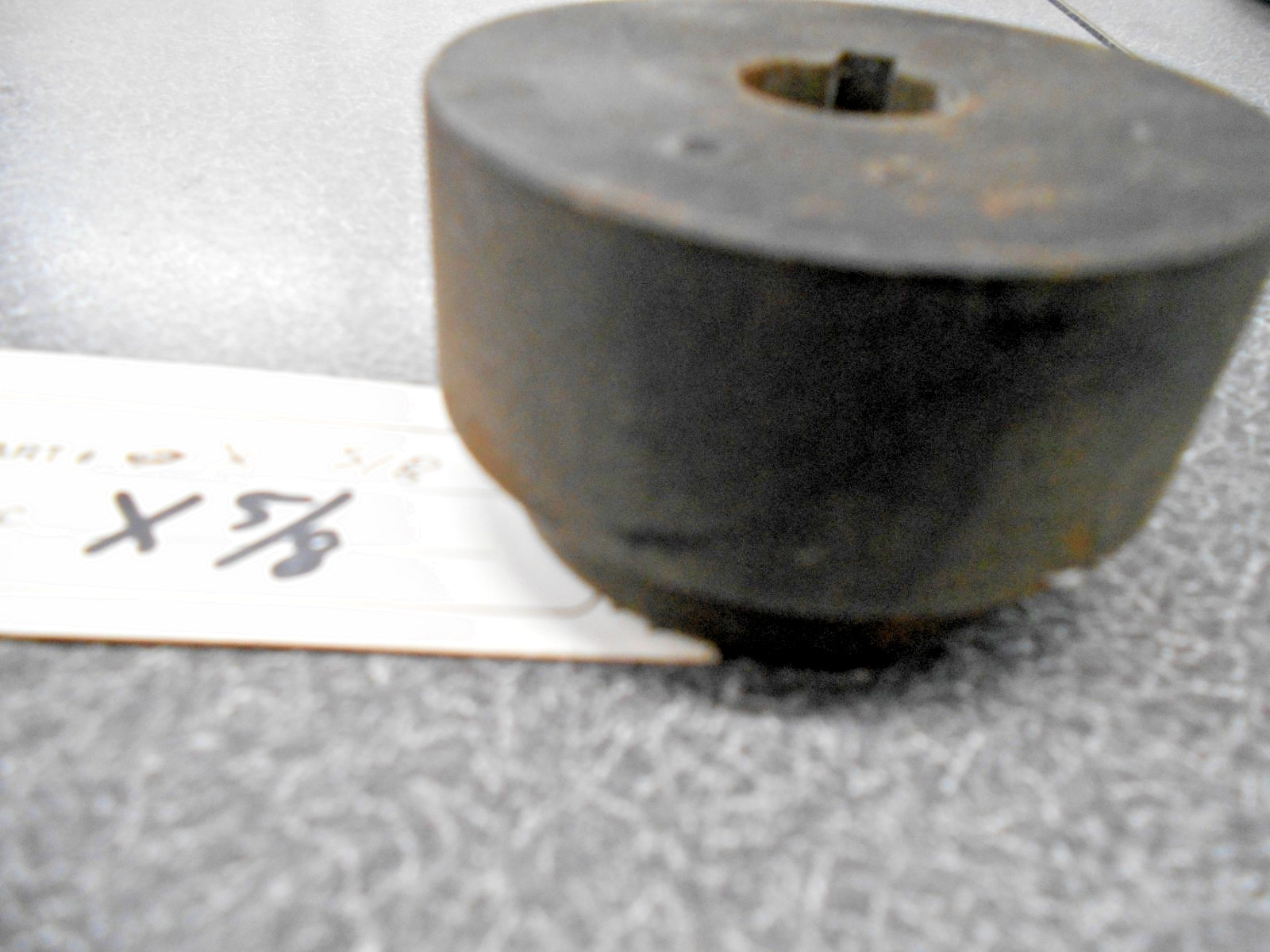 Weld-On Hub, Series X5/8. Round Bore. Burns/Tisco. NOS!