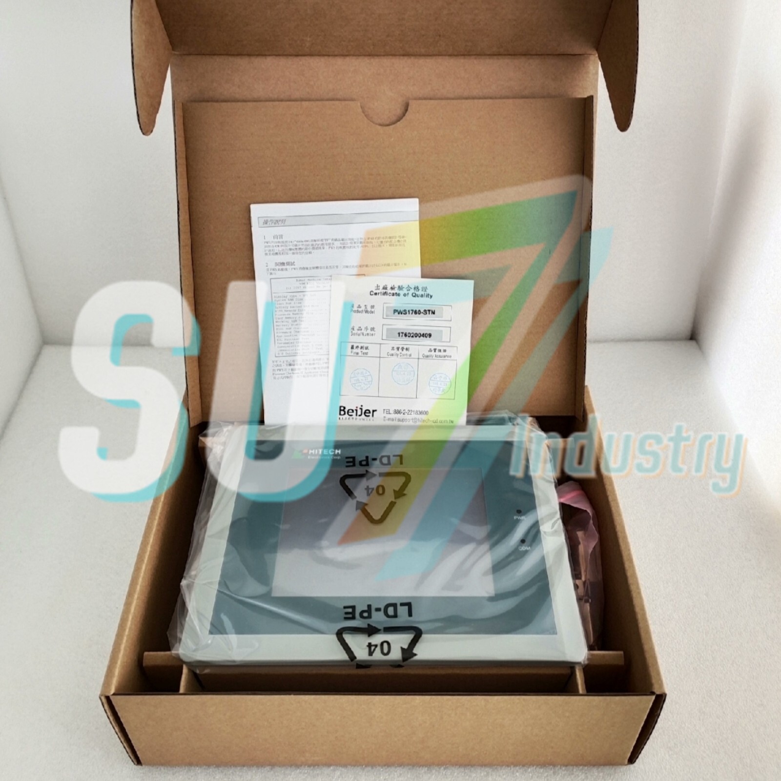Hitech/BeiJer PWS1760-STN HMI Touch Panel# 1pcs New In Box
