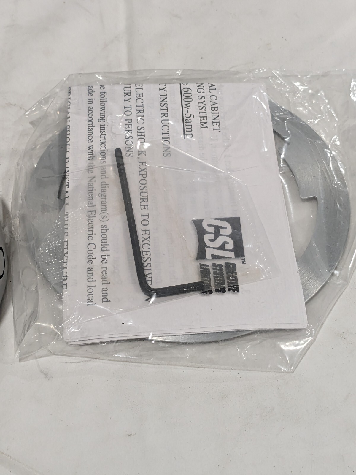 Pro Puck LED Satin Aluminum- 120V system. High Power 4 Watt PP-4WLED-SA