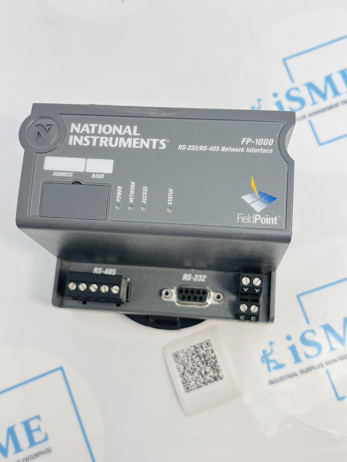 NATIONAL INSTRUMENTS FP-1000 RS-232/RS-485 Network Interface :💯✅🔐warranty