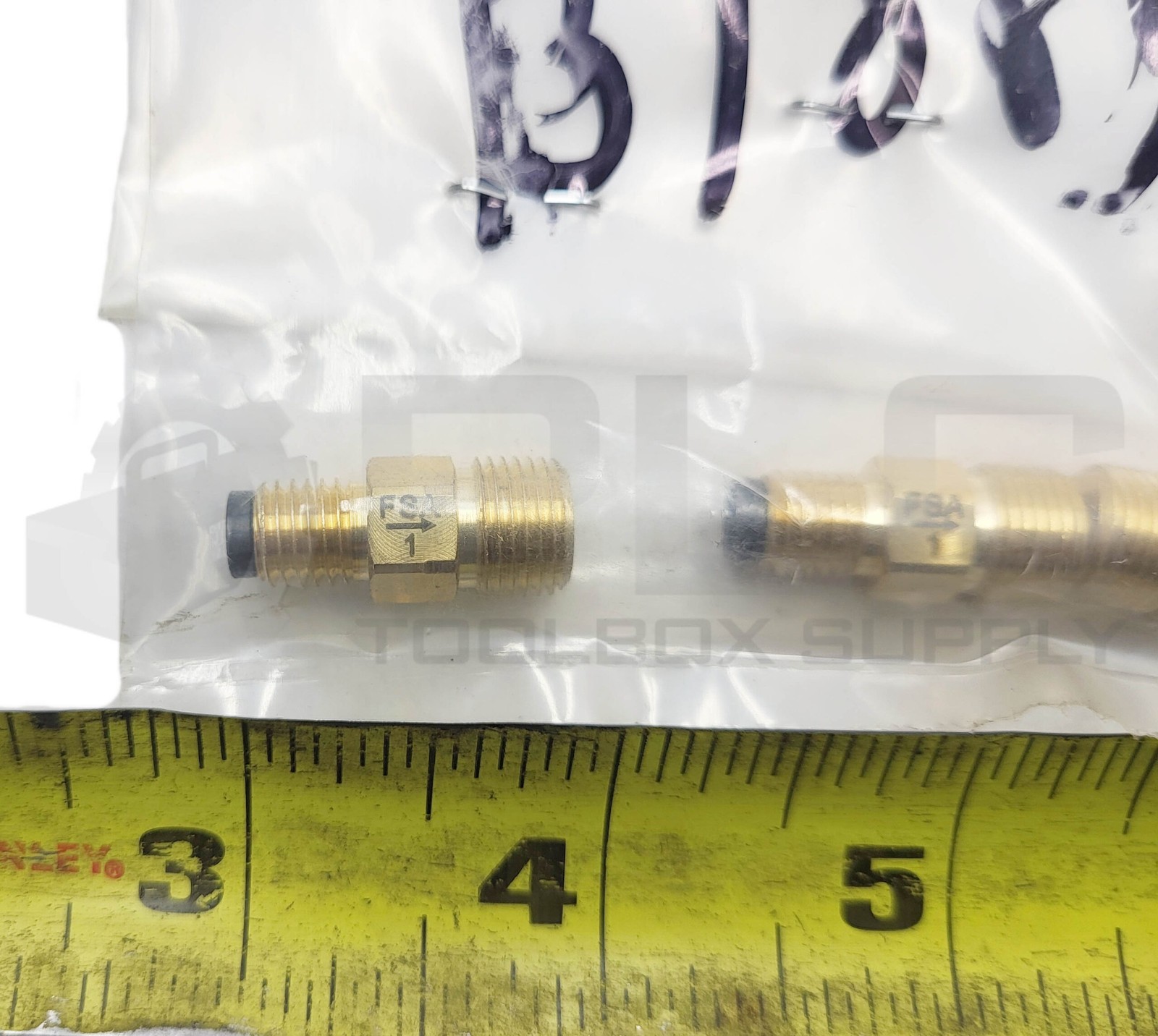 BAG OF 3 NEW BIJUR FSA 1 METER UNIT 5/32 B1084