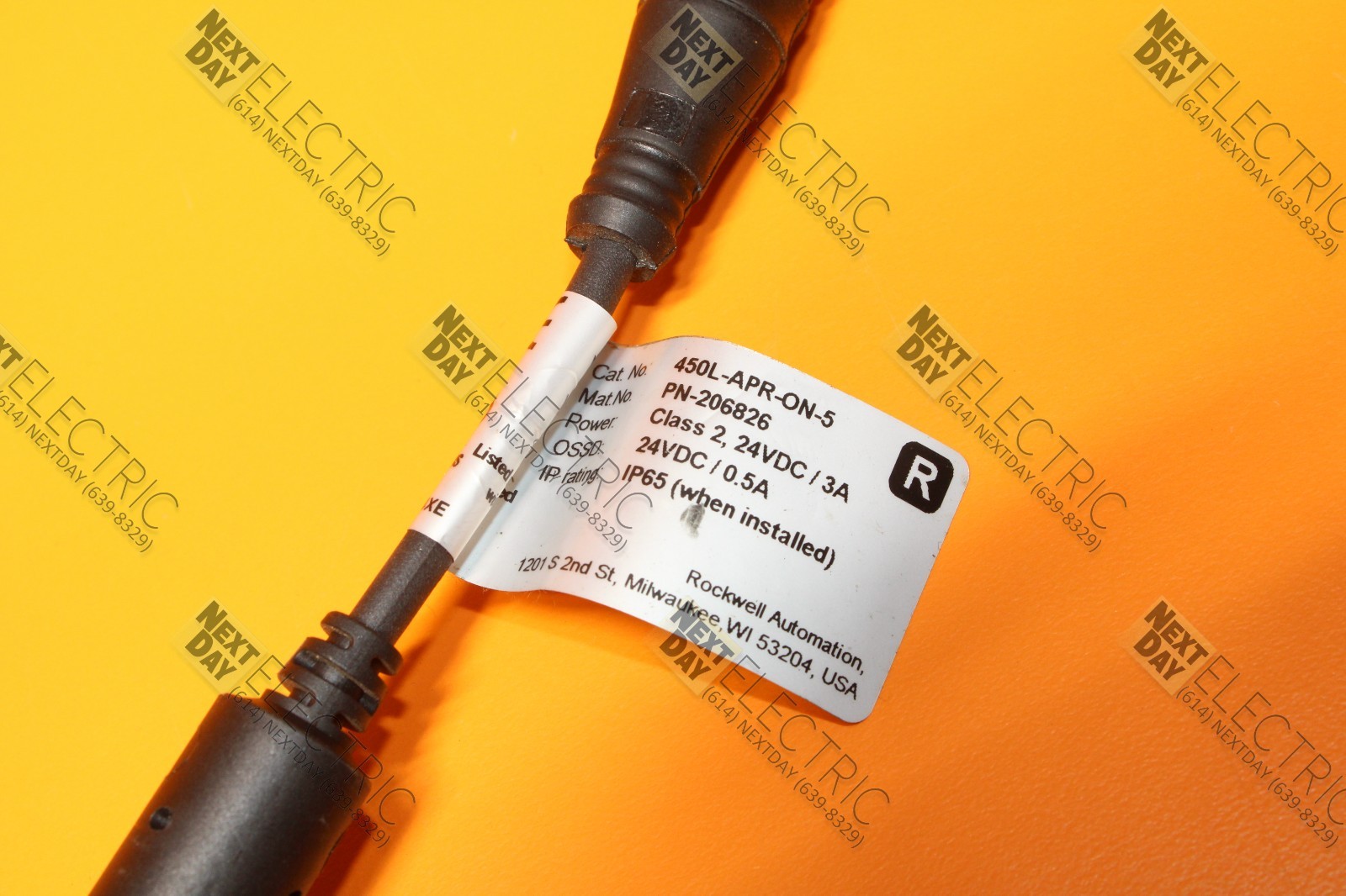 Allen Bradley, 450L-B4FN0150YD, PN-250453, Safety Light Curtain Sensor