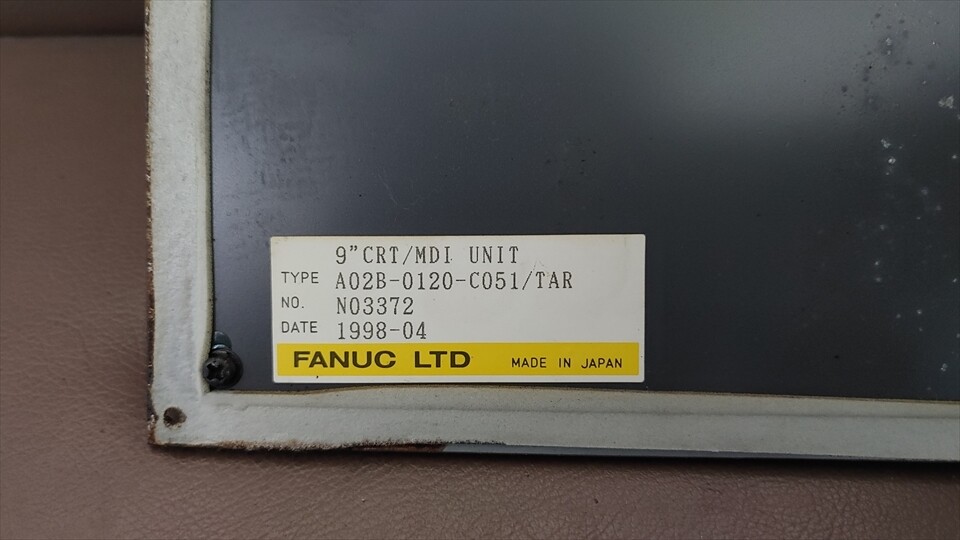 FANUC 160-T Operation panel CRT MDI Monitor control A02B-0120-C051