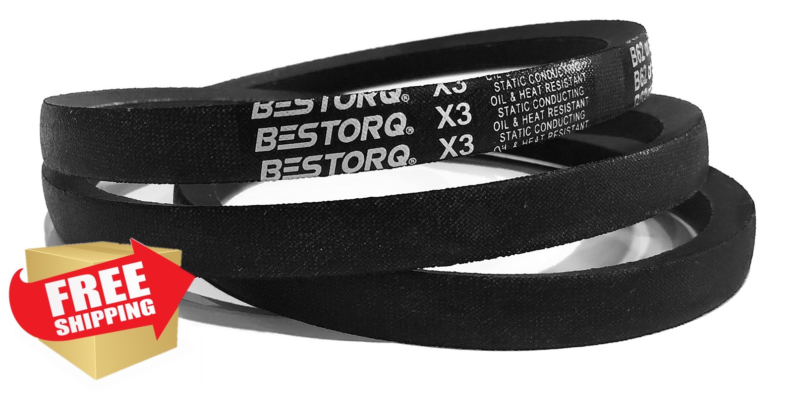 BESTORQ C153 V-Belt Pack of 3