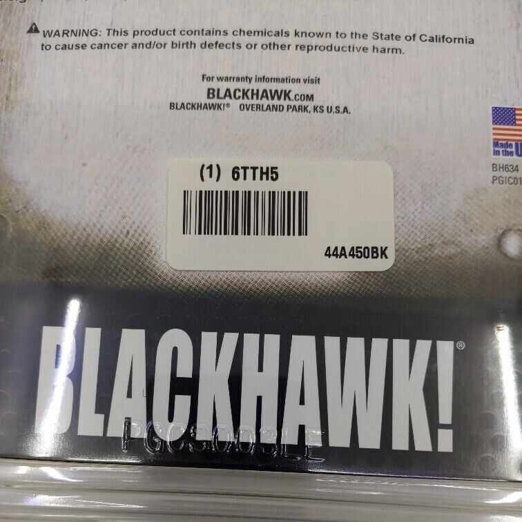 Blackhawk Universal Radio Case Holder, Fixed Belt Loop Black 44A450BK
