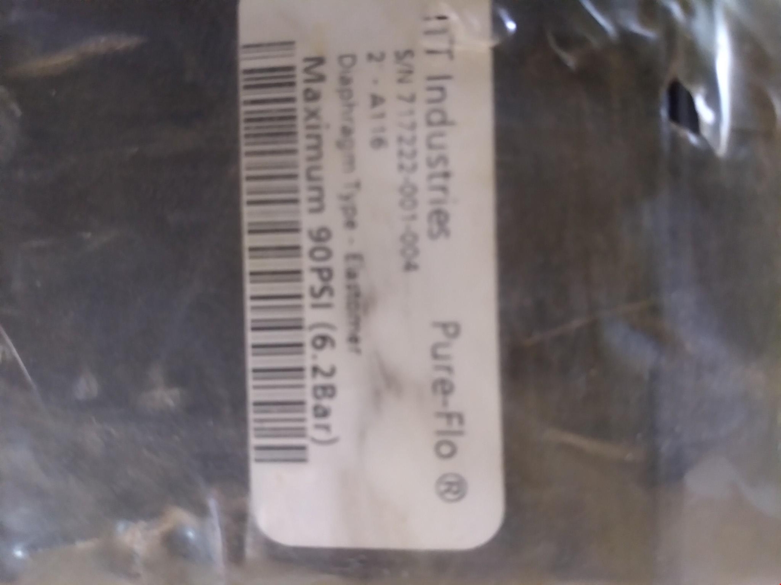 ITT INDUSTRIES 717222-001-004 2-N-EN-31-A116 2-A116 90PSI 6.2BAR