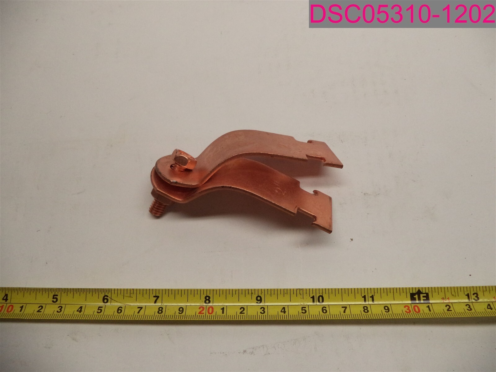 QTY=10; 2″ Unistrut Clamps, Steel (Copper Color)