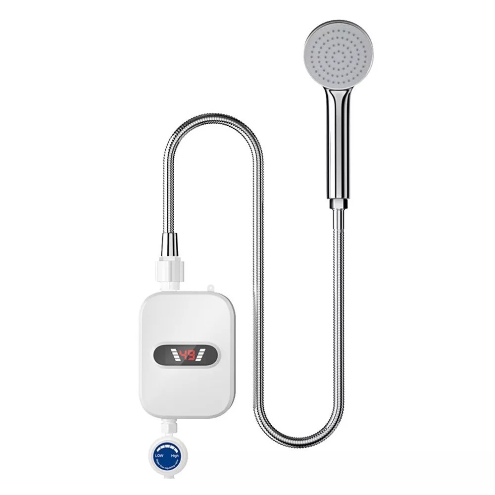 3500W Tankless Hot Water Heater Shower -Instant Heater Bathroom US