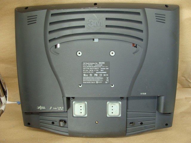 3M MICROTOUCH OPERATOR TOUCH PANEL MONITOR 41-81375-225 12V 2A