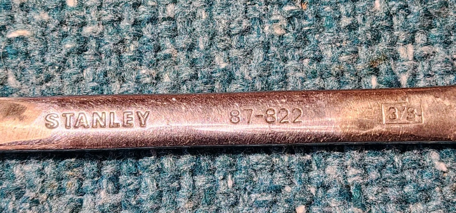 Stanley 3/8″, 87-822 12-Point Reversible Ratcheting Combination Wrench! Taiwan!