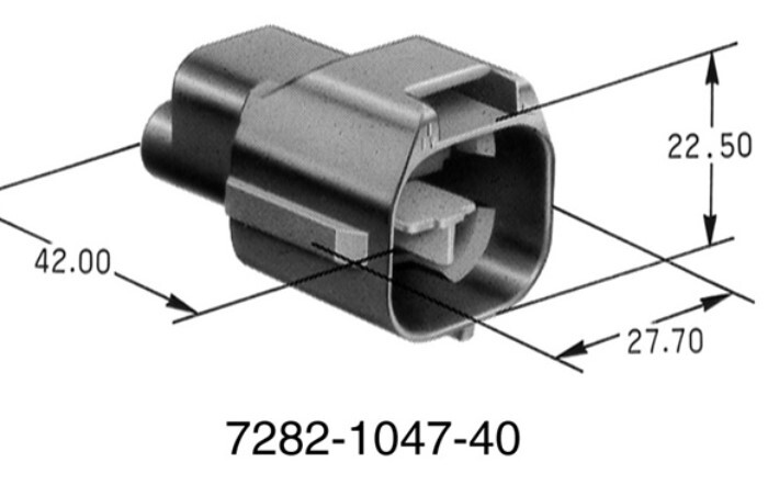 YAZAKI 7282-1047-40 Qty of 40 per Lot YAZAKI 7282-1047-40