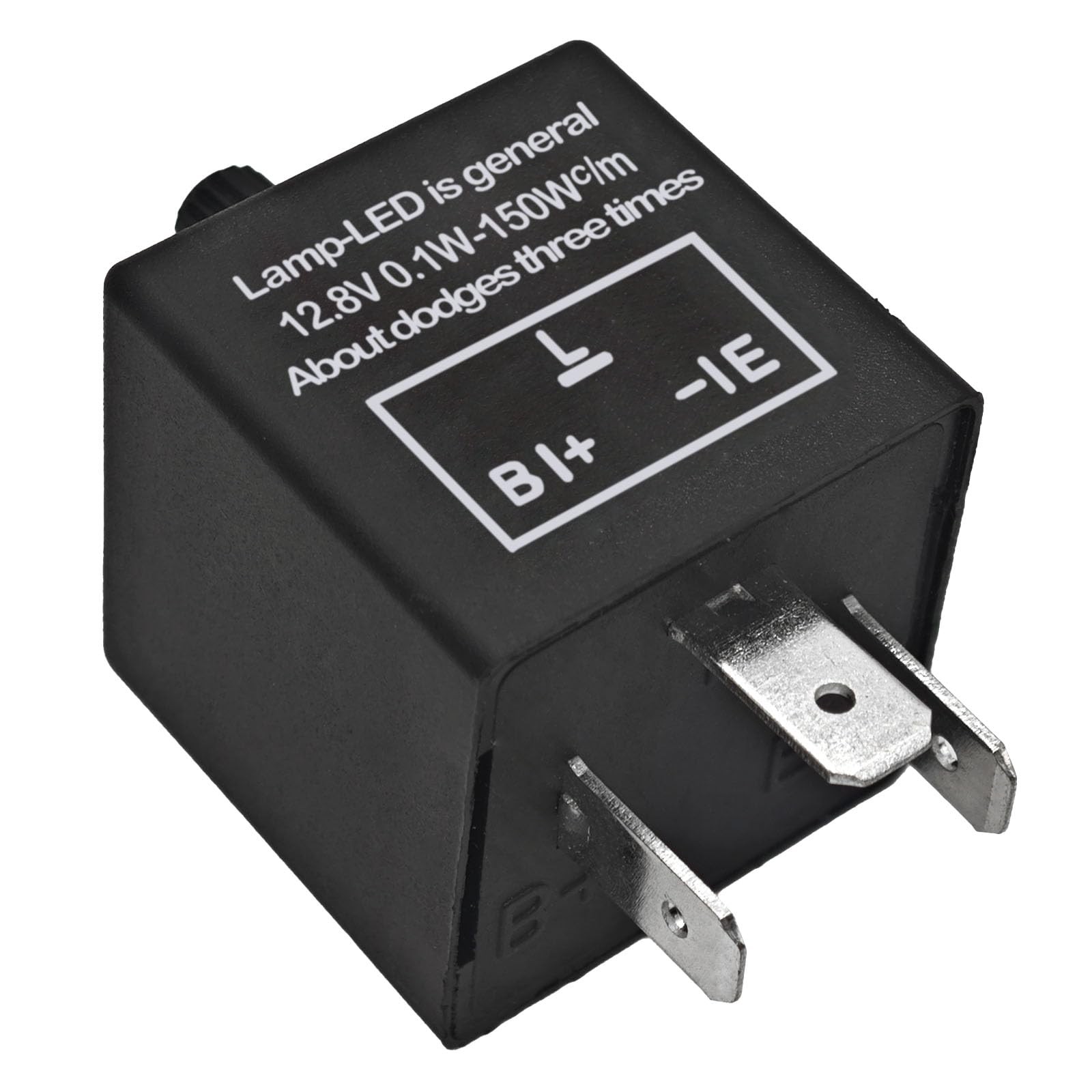 CF13 LED Flasher Relay Pack of 2 – 3 Pin Adjustable Turn Signal Relay CF13 EP…