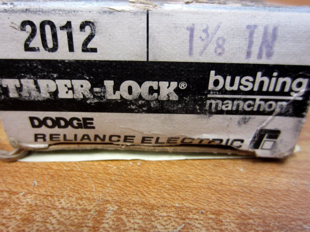 Dodge 1249771 Taper-Lock Bushing 2012×1-3/8 KW W/O Set Screw