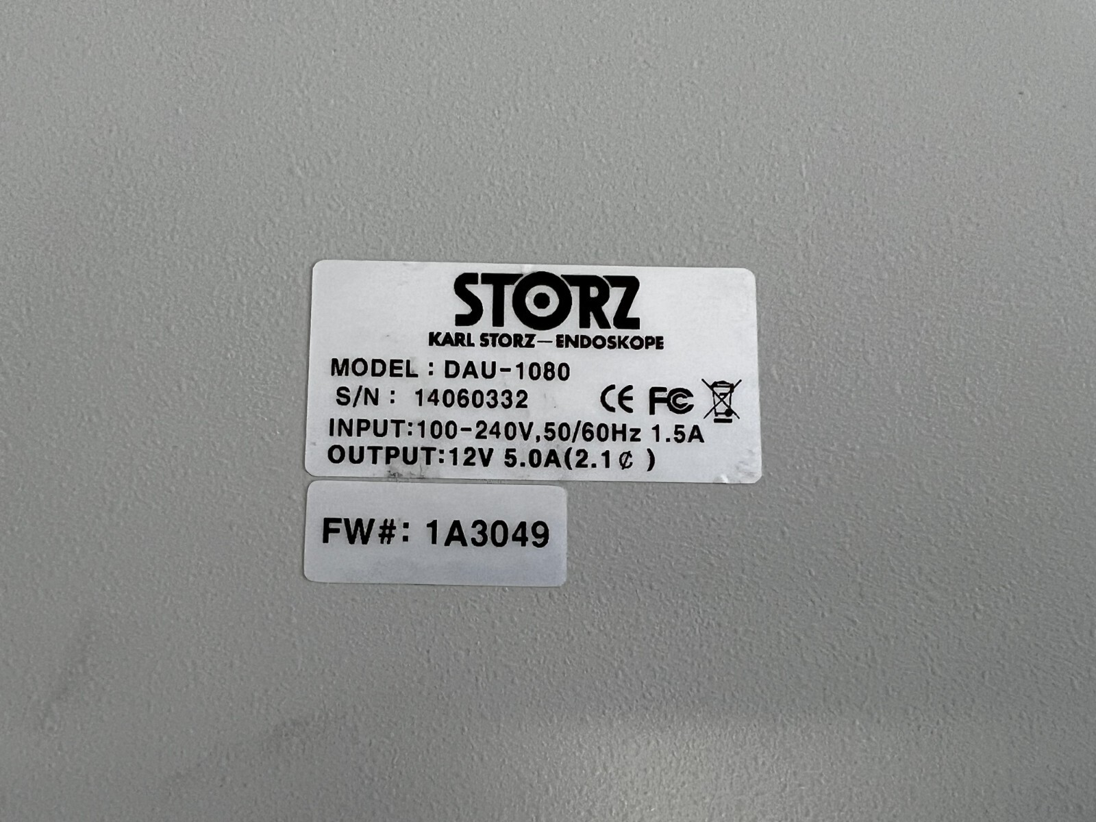 Lot of 3 Karl Storz DAU-1080 Endoscope Universal DVI Converter