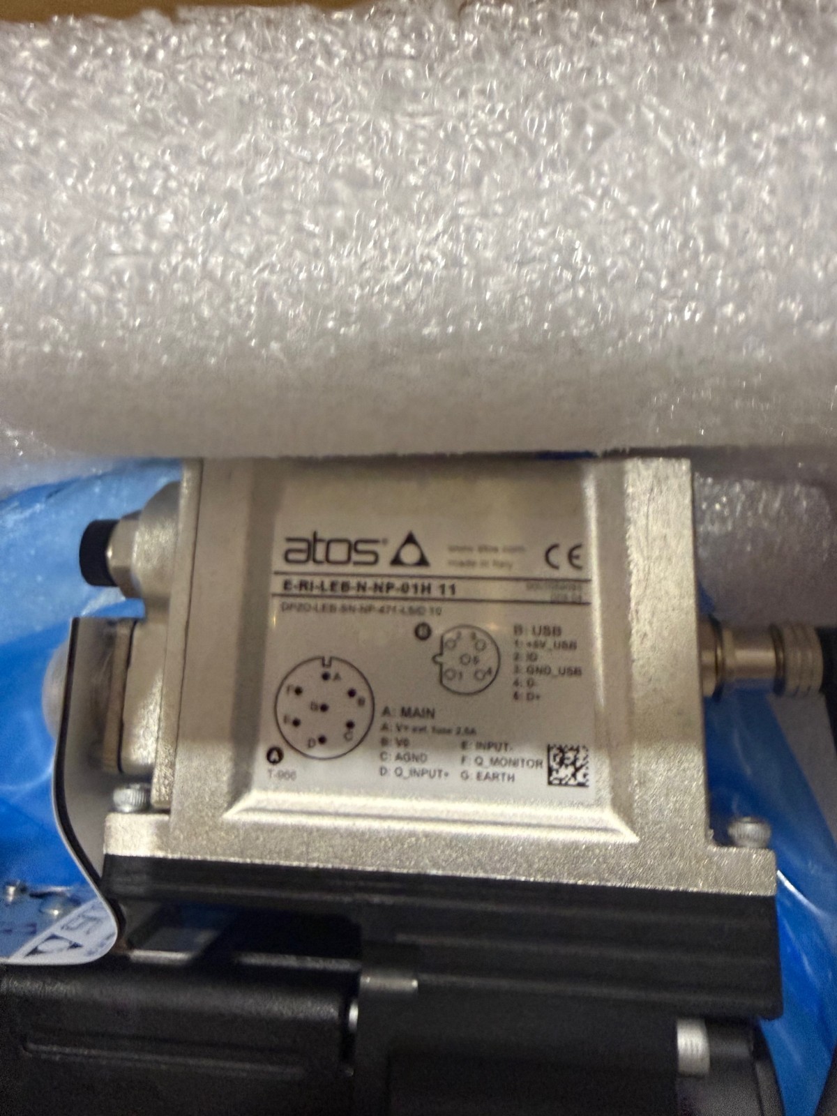 ATOS DPZO-LEB-SN-NP-471-L5/D Proportional Hydraulic Valve NG25 – NOS