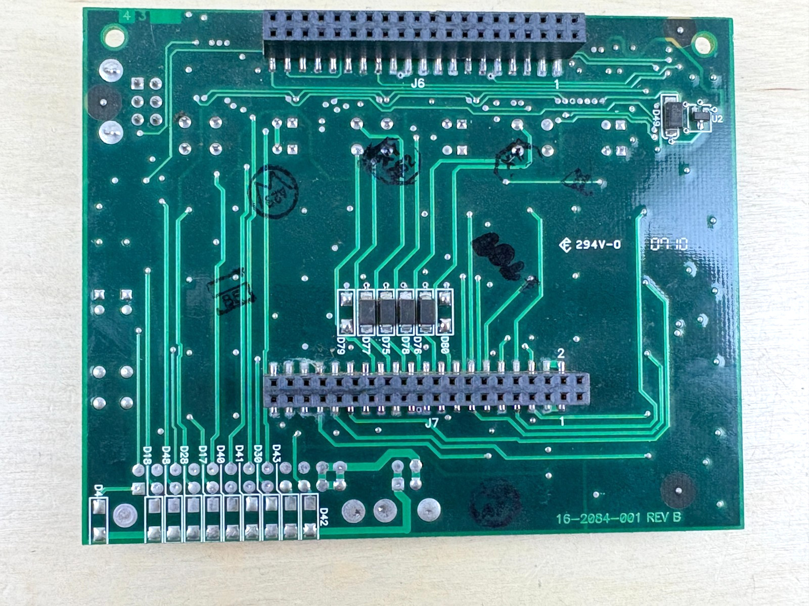 Lancer FBD 16-2085-0002 Rev B DIO Board, 16-2084-001
