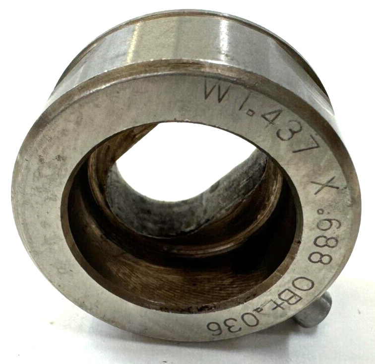 WILSON TOOL OBLONG DIE STN 28XX 0.437″ X 0.688″ 1 1/4″ OD