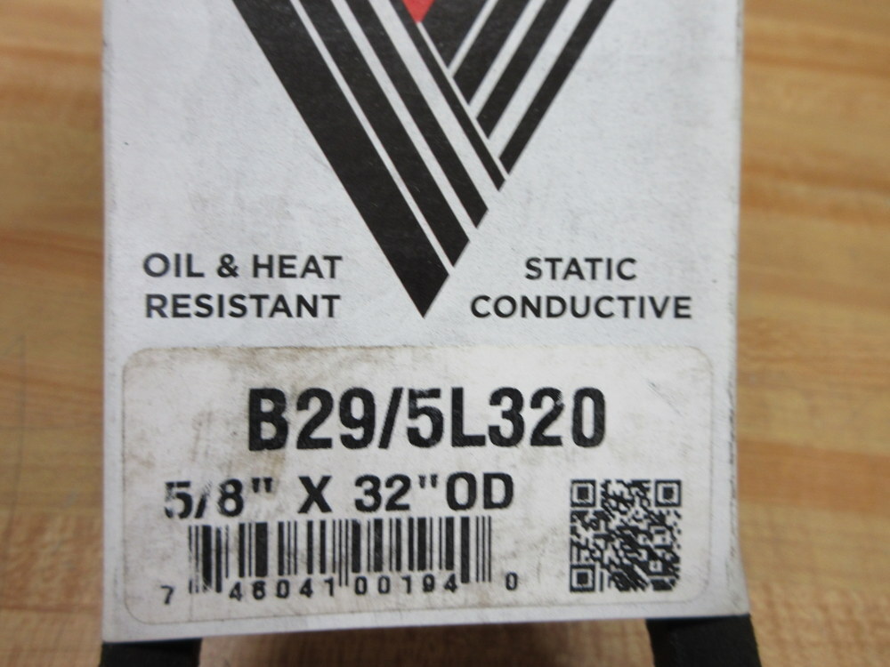 Jason 5L320 Megadyne V-Belt B29