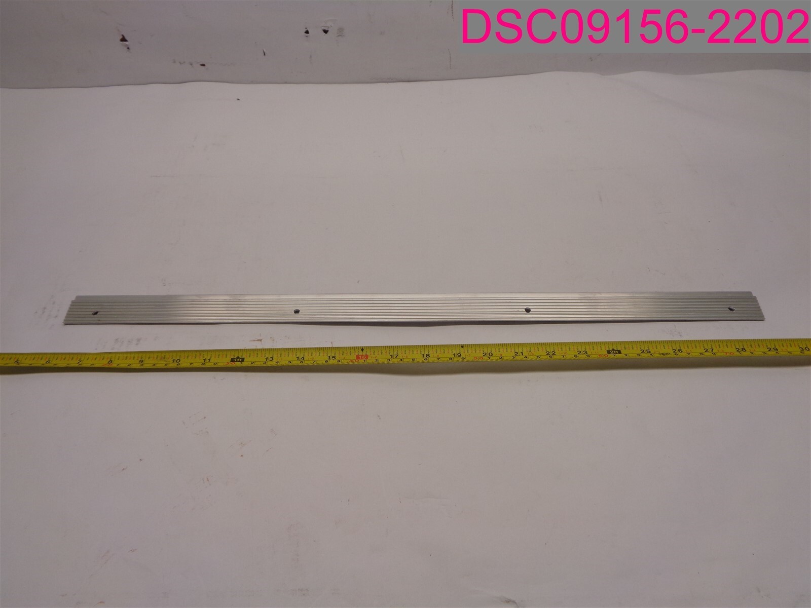 QTY=80 Pcs; 24″ Aluminum Threshold Floor Transition Plate 1-3/8″ Wide.