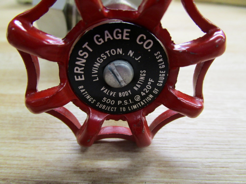 Ernst 8-SS Water Gauge 1/2″ 500 P.S.I. @420°F