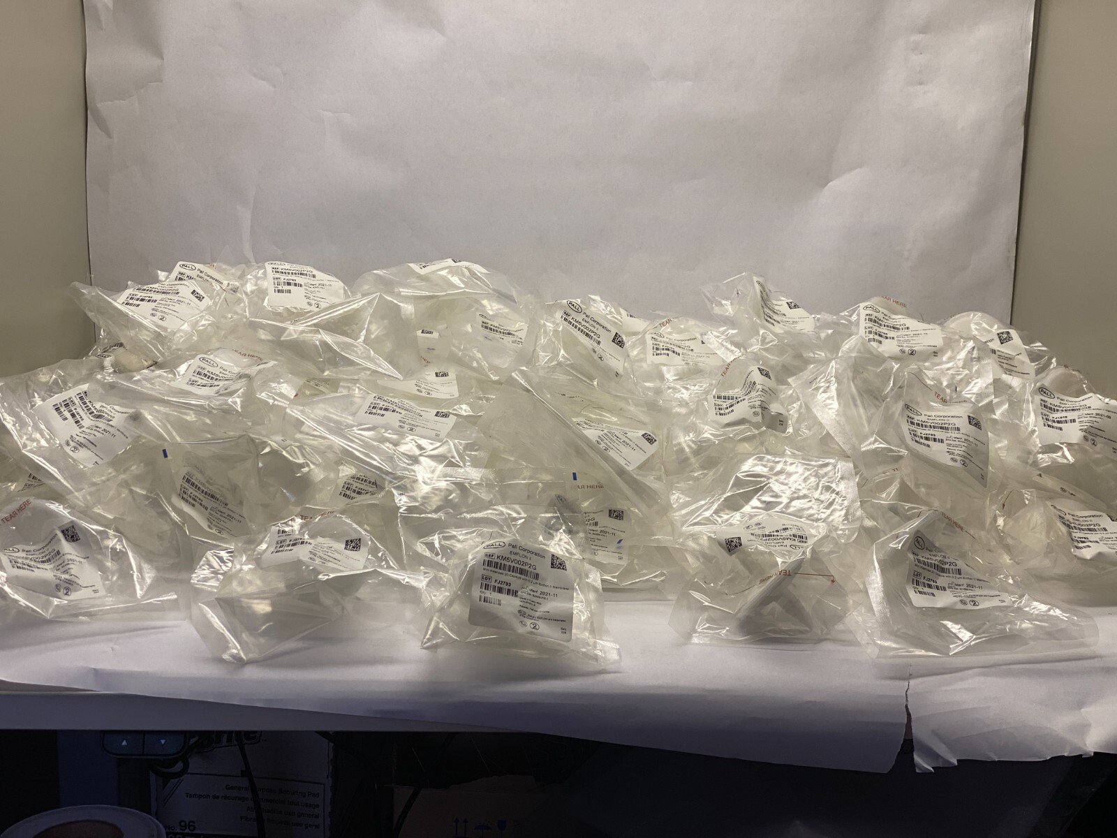 Pall Emflon II 0.2uM Mini Kleenpak 20 Capsule Syringe Filters KM5V002P2G