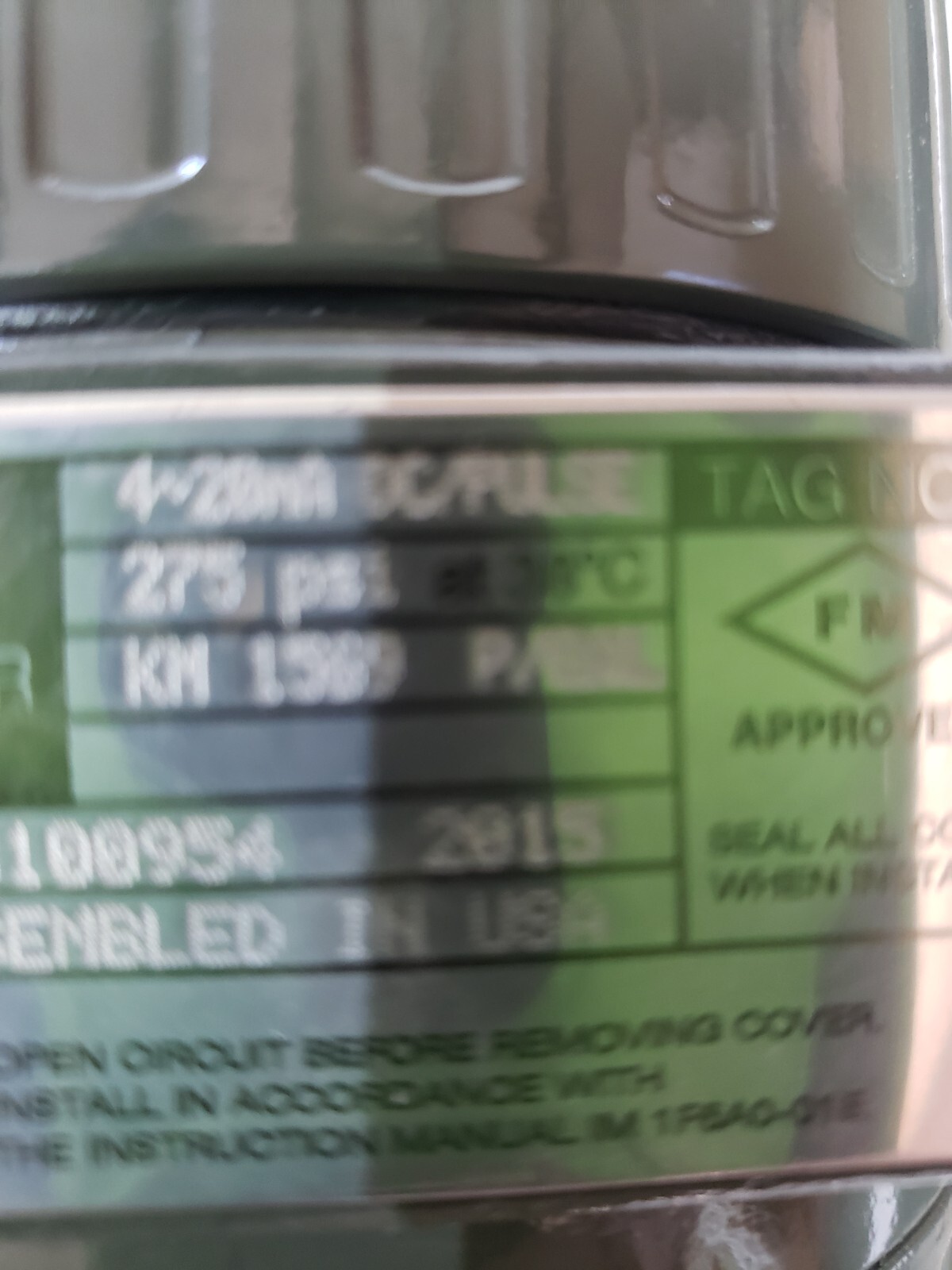 YOKOGAWA DY015 DIGITAL YEWFLO FLOWMETER