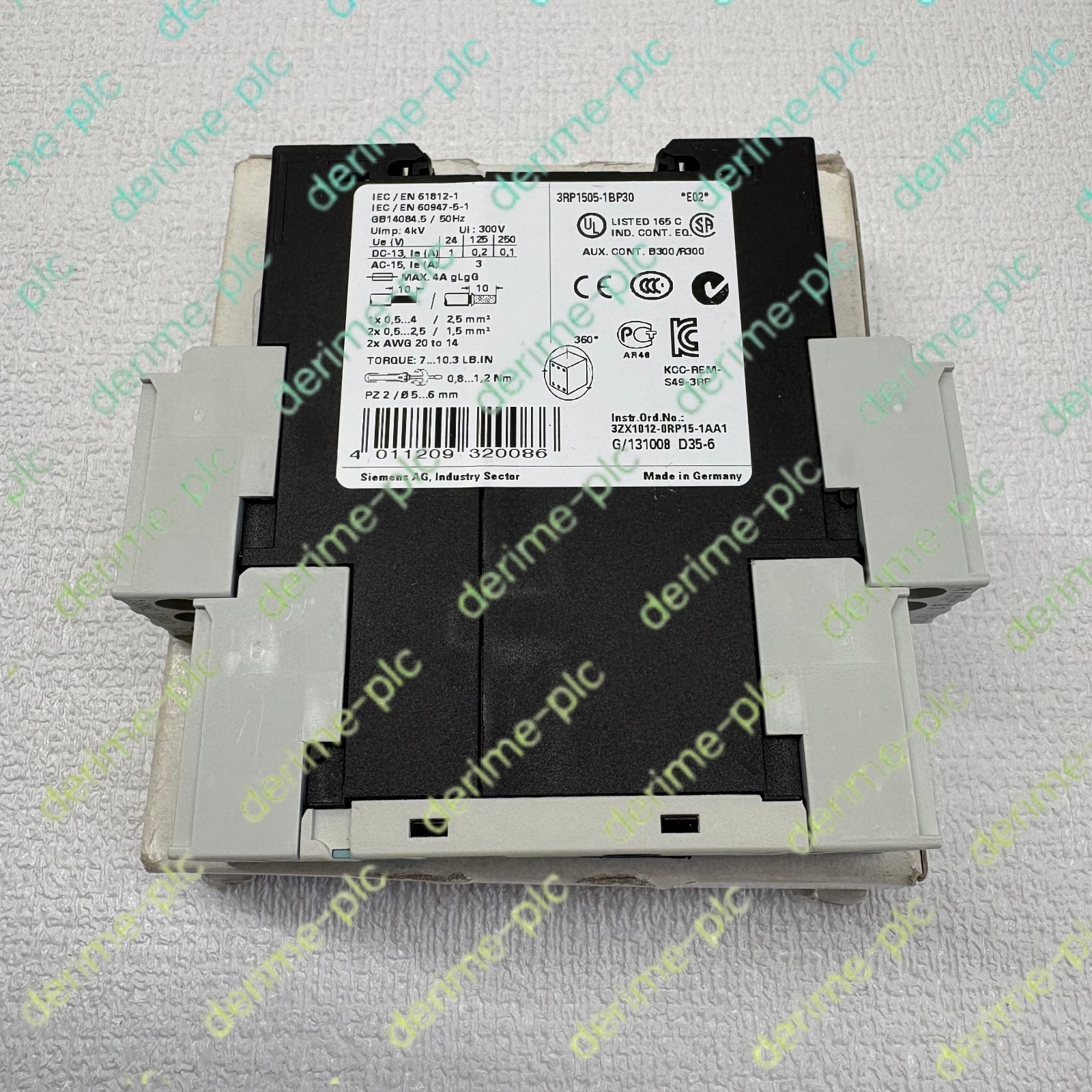 SIEMENS 3RP1505-1BP30 Time relay#1pcs new in box