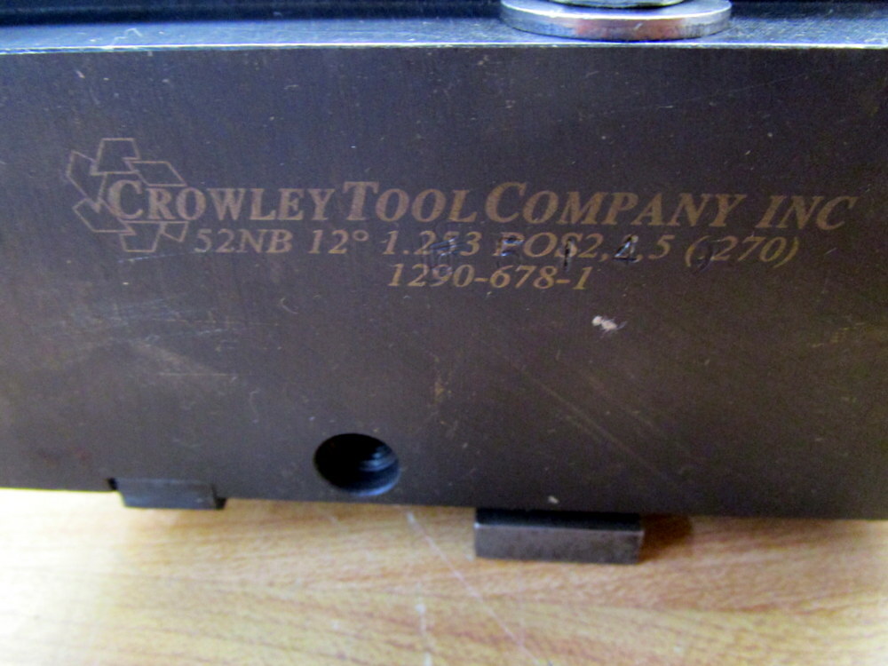 Crowley Tool Company 1290-678-1 Form Tool Holder 12906781