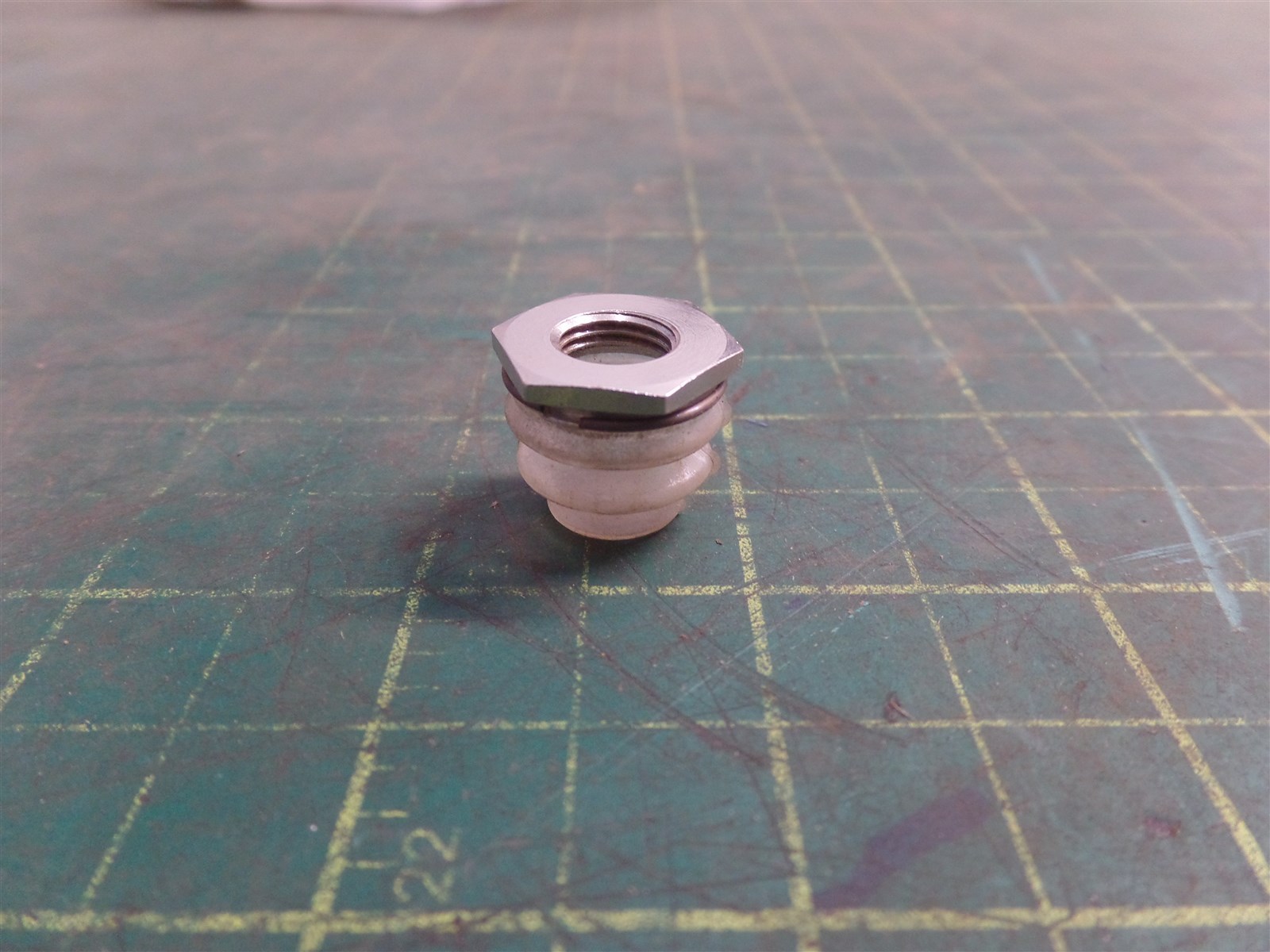 GENUINE TROJAN O&K 10460494800 BUTTON SEAL, TEREX 10-460497800, SET OF 6!!! NOS