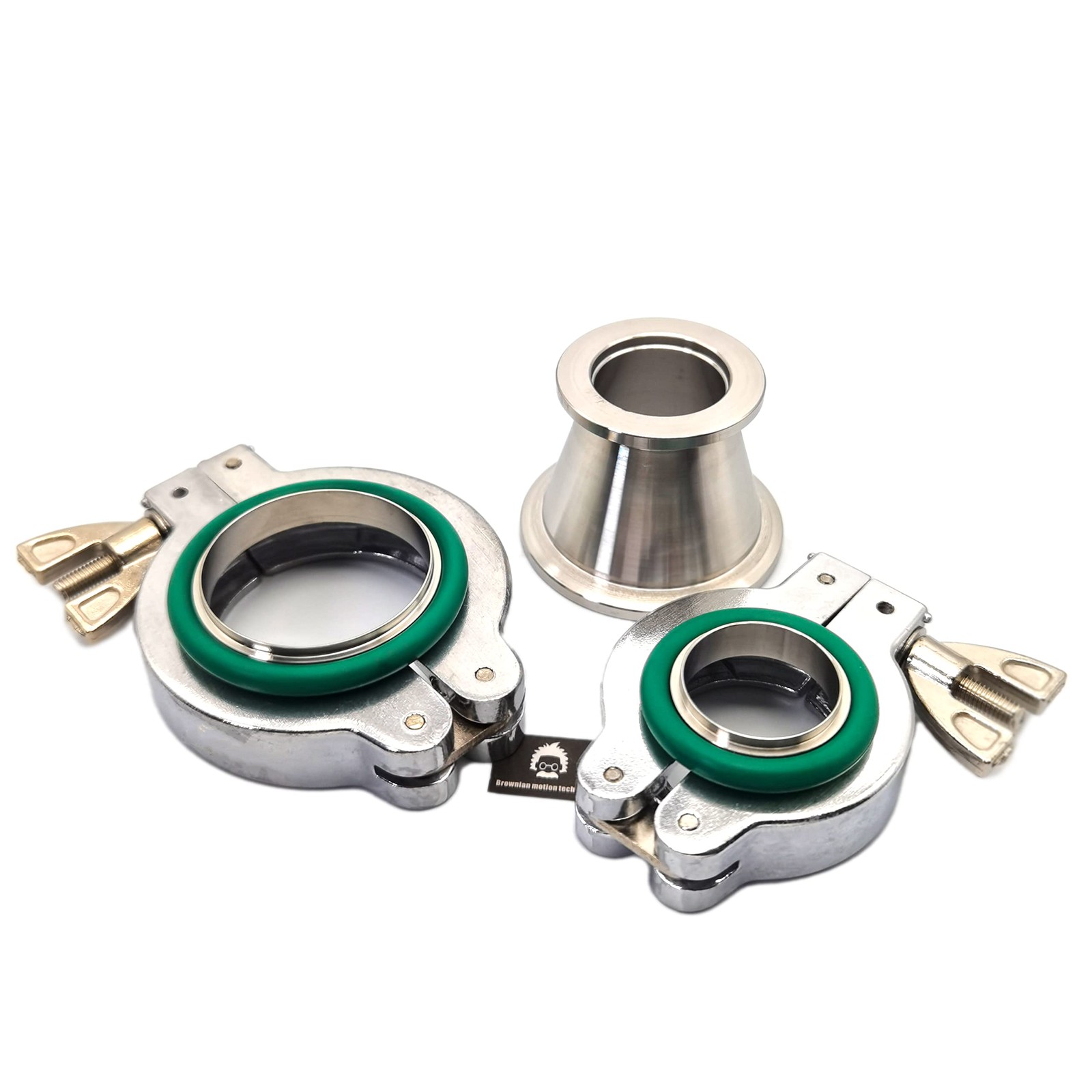KF40 to KF25 conical Reducer, NW40 conical Reducer, SST Centering Ring, FKM O…