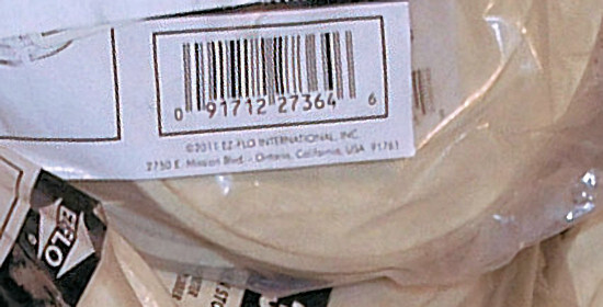 Wholesale Lot of 80 EZ-Flo 30105 RUBBER Drain Stopper up to 4 3/4″ Pipe Diameter