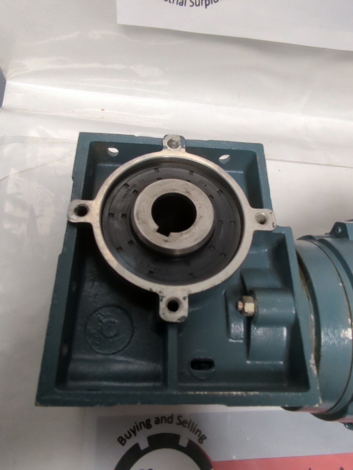 LEROY SOMER,3LS63-3R9153,MOTOR & GEAR REDUCER PRE-OWNED