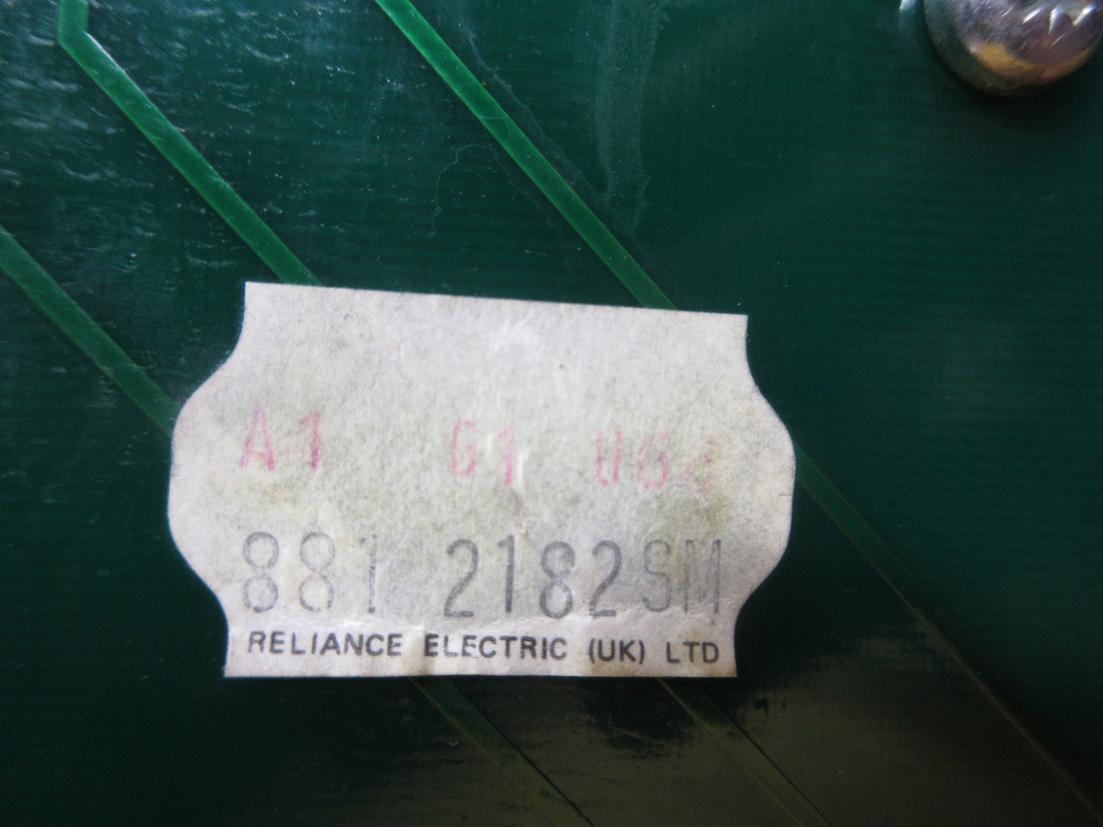 RELIANCE CIRCUIT BOARD UNIT GD 718.29-00- CNC 881 2182SM GD718.29-00-