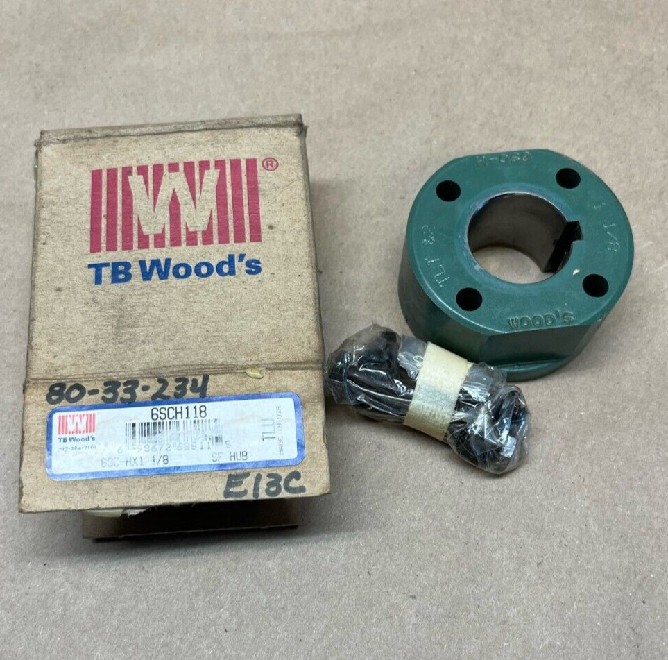 TB Woods 6SCH118 6SC-HX1 1/8 SF Hub (PA)