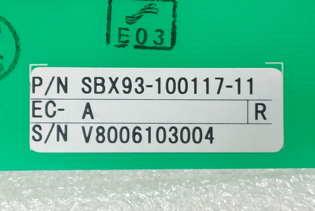 SHINKO SBX93-100117-11 PRINTED CIRCUIT BOARD ASSEMBLY | V8006103004 FREE SHIP
