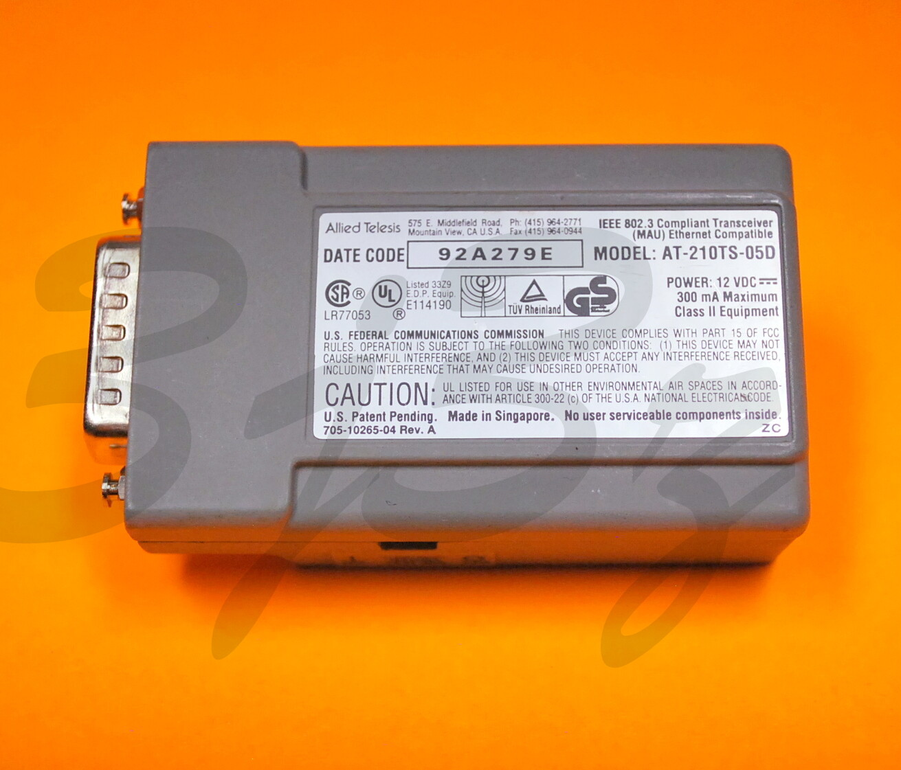 Allied Telesis CentreCOM 210TS Twisted Pair Transceiver