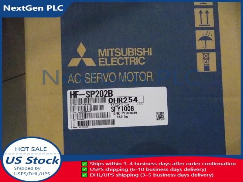 1PC New Mitsubishi HF-SP202B Servo Motor HFSP202B Expedited Shipping