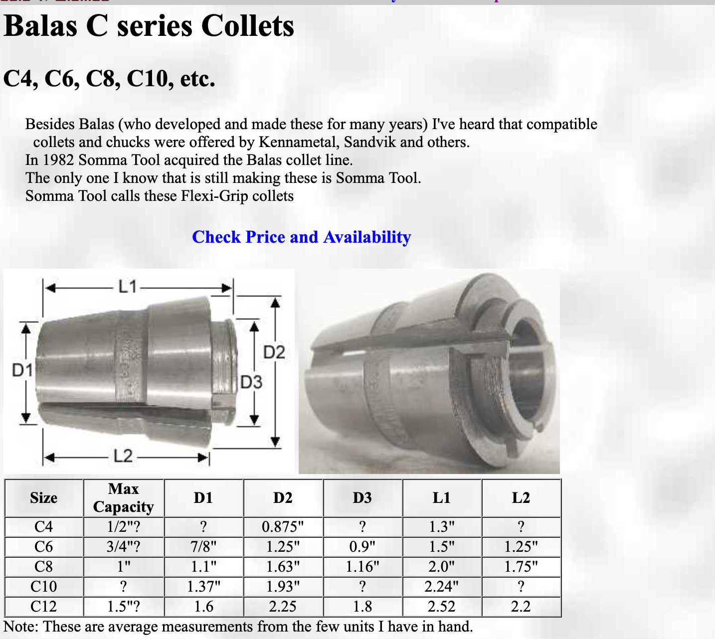 NOS Genuine Weldon Brand Collet C-10 C10 Size: 5/8″ Germany Balas Flexi Grip