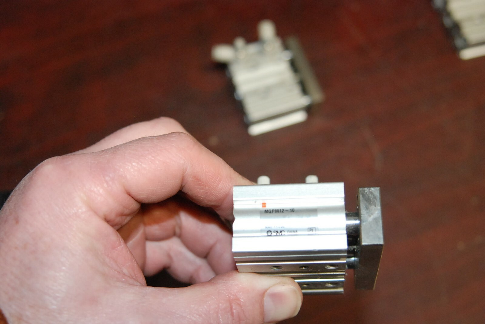 SMC MGPM12-10 Pneumatic Guided Slide, 10mm Travel Actuator, 12mm Bore New Other