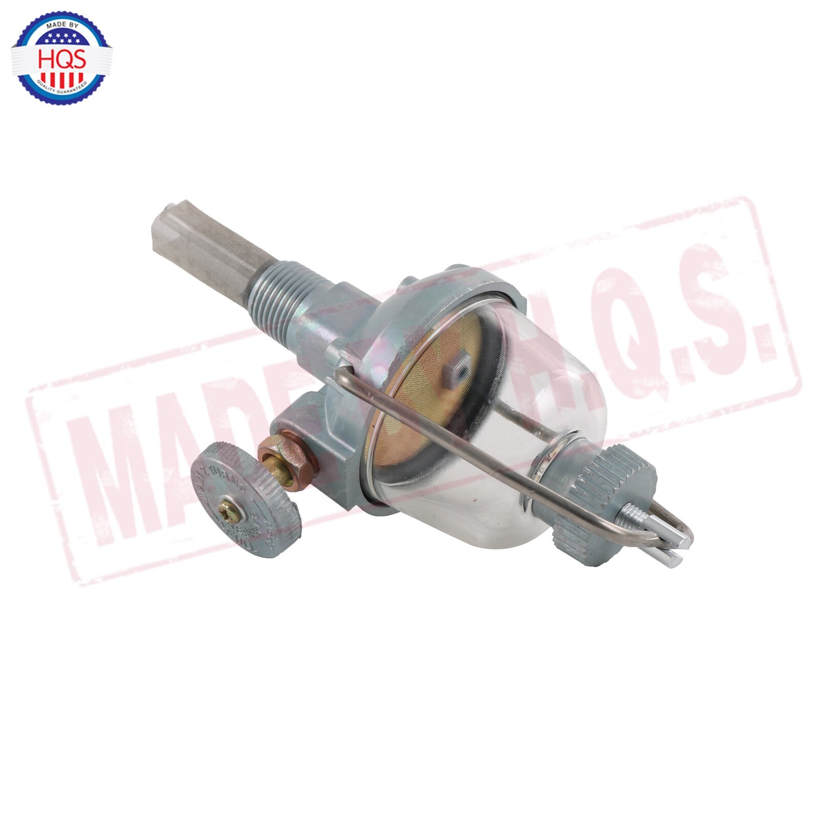 Gas Fuel Sediment Bowl For Ford NAA Jubilee 2N 8N 9N NAA9155 2N9155B w/ Shut Off