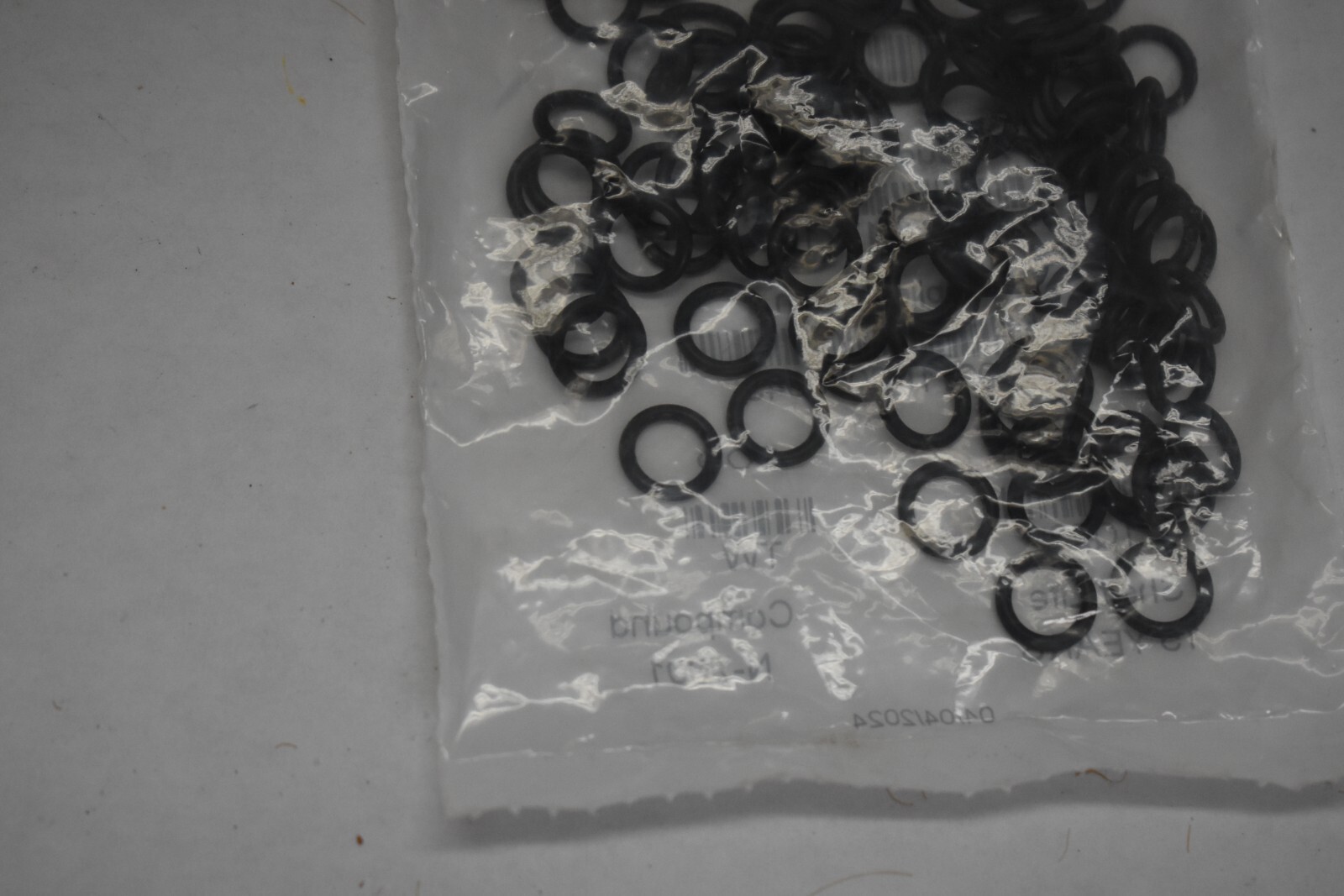 McMaster Rubber O-Rings 011N70 100 Pack 70 Durometer 5/16 x 1/16 Width