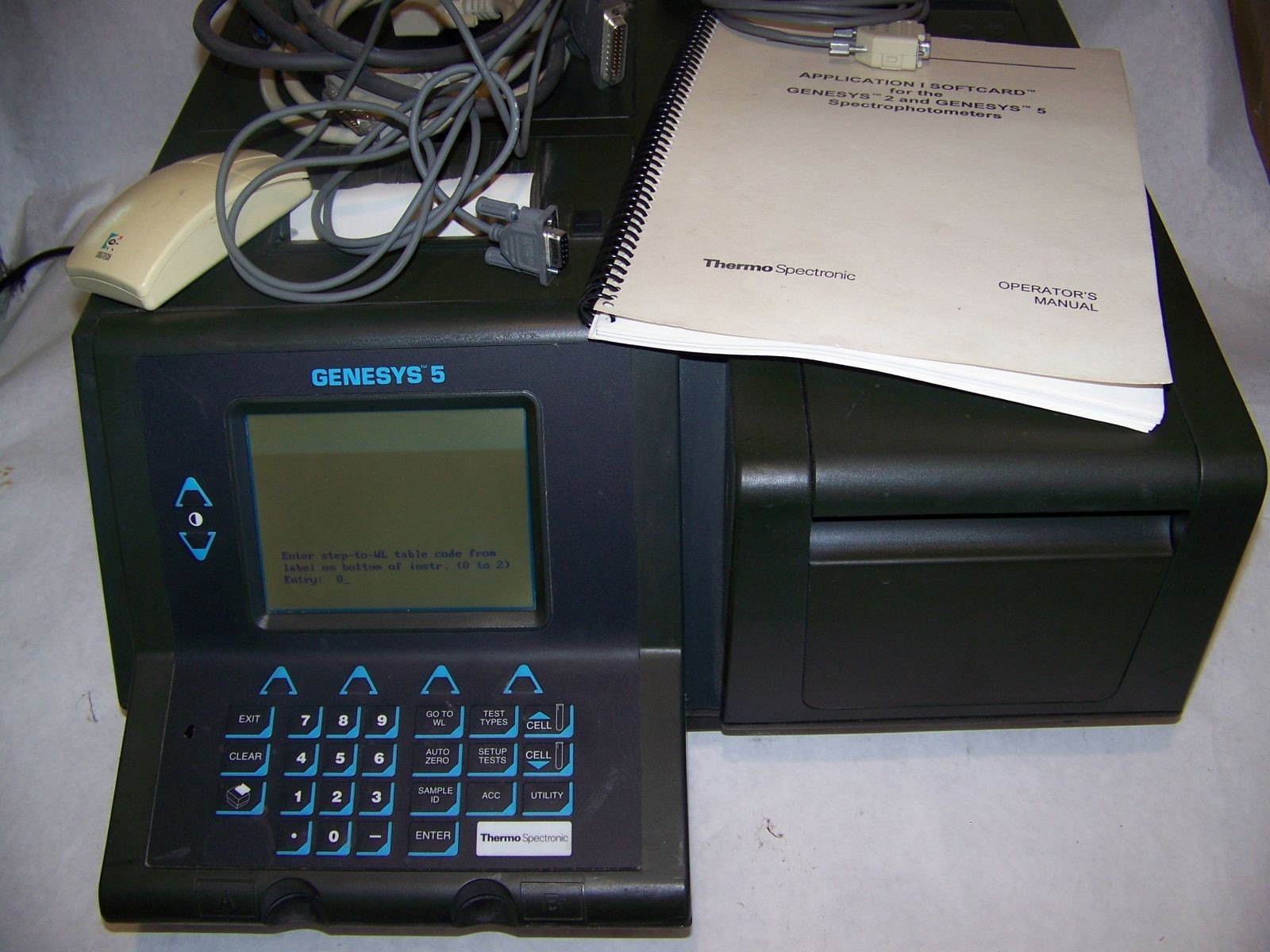 Thermo Scientific Spectronic Genesys 5 Spectrophotometer 336001