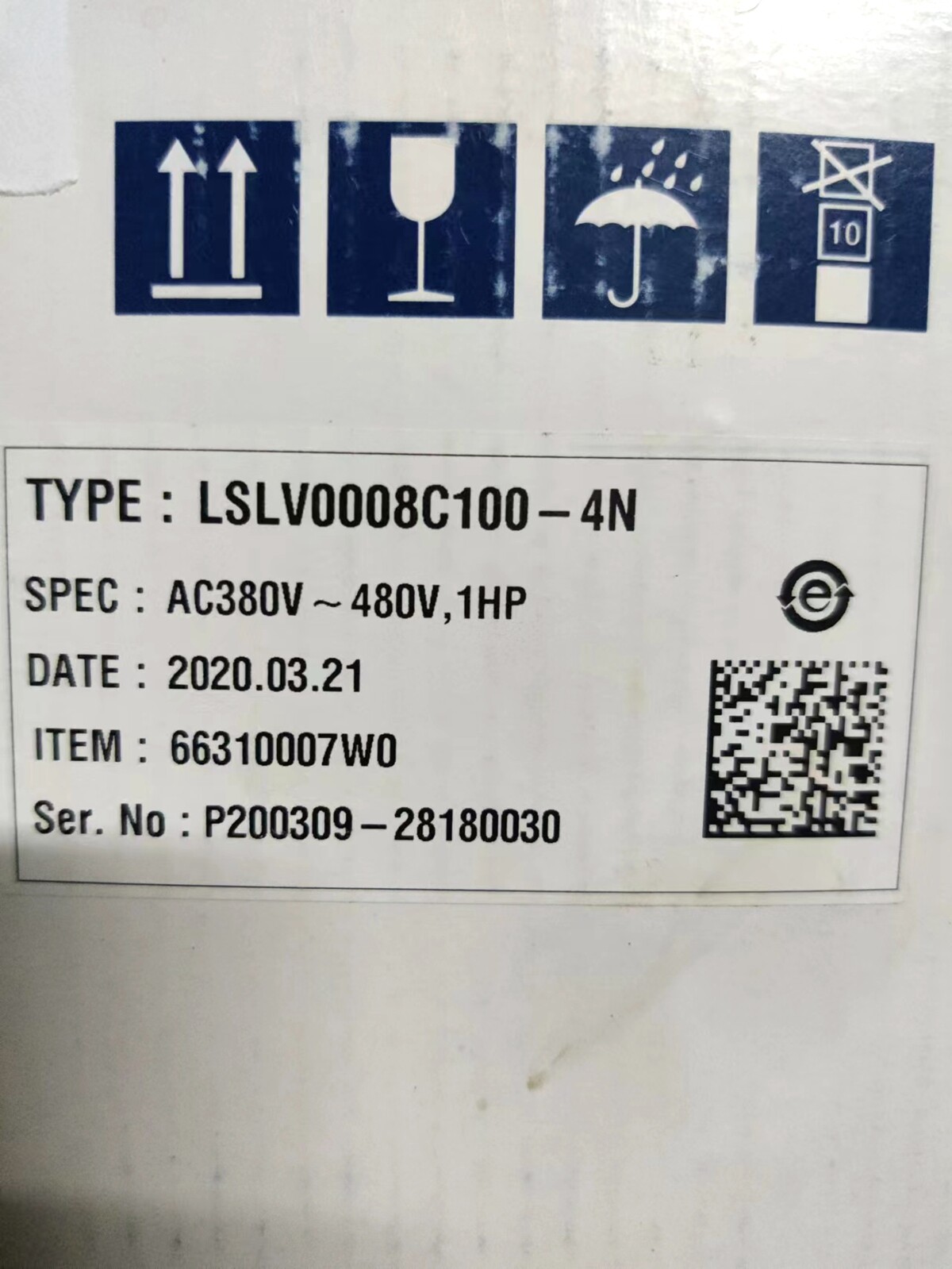 NEW LS IE7 series inverter LSLV0008C100-4N 380v 0.75kw