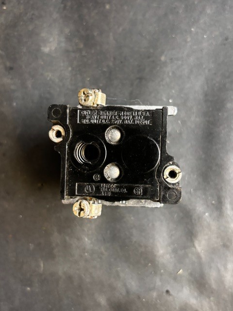 CUTLER-HAMMER 10250T YELLOW PUSHBUTTON SWITCH ($16 OBO)