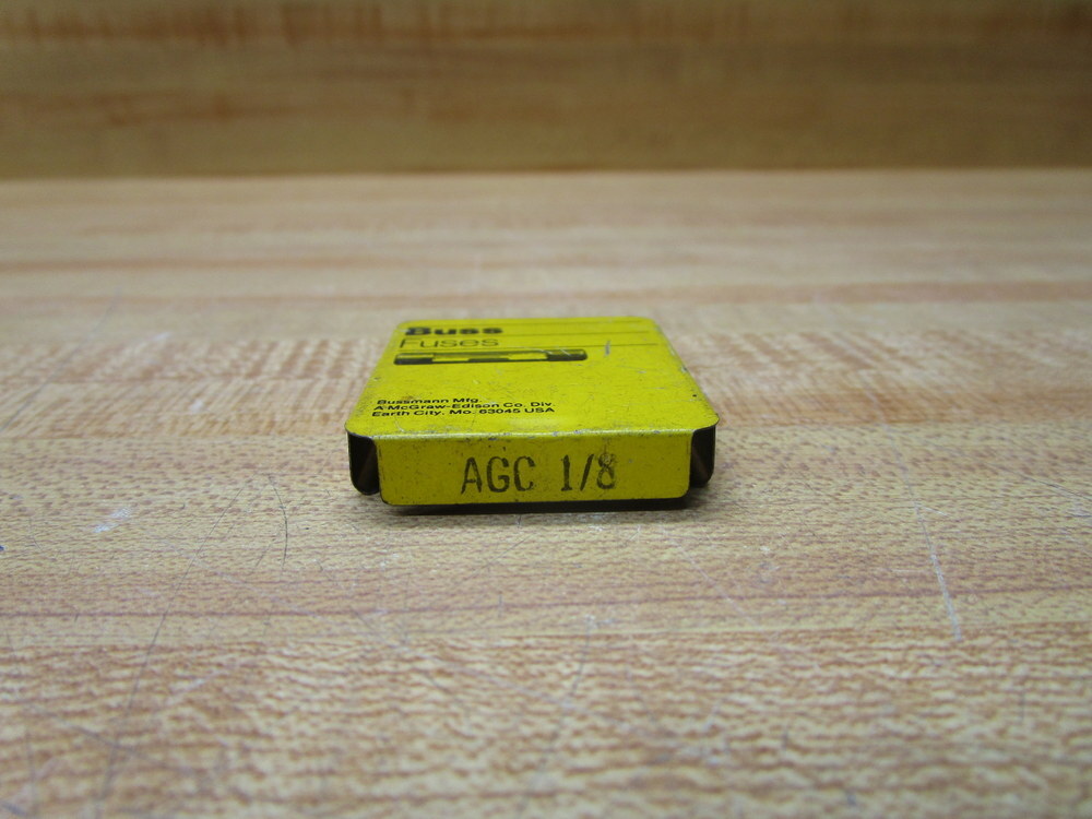 Buss AGC 1/8 Bussmann Fuse Cross Ref 4XH36 Fine Wire Element (Pack of 10)
