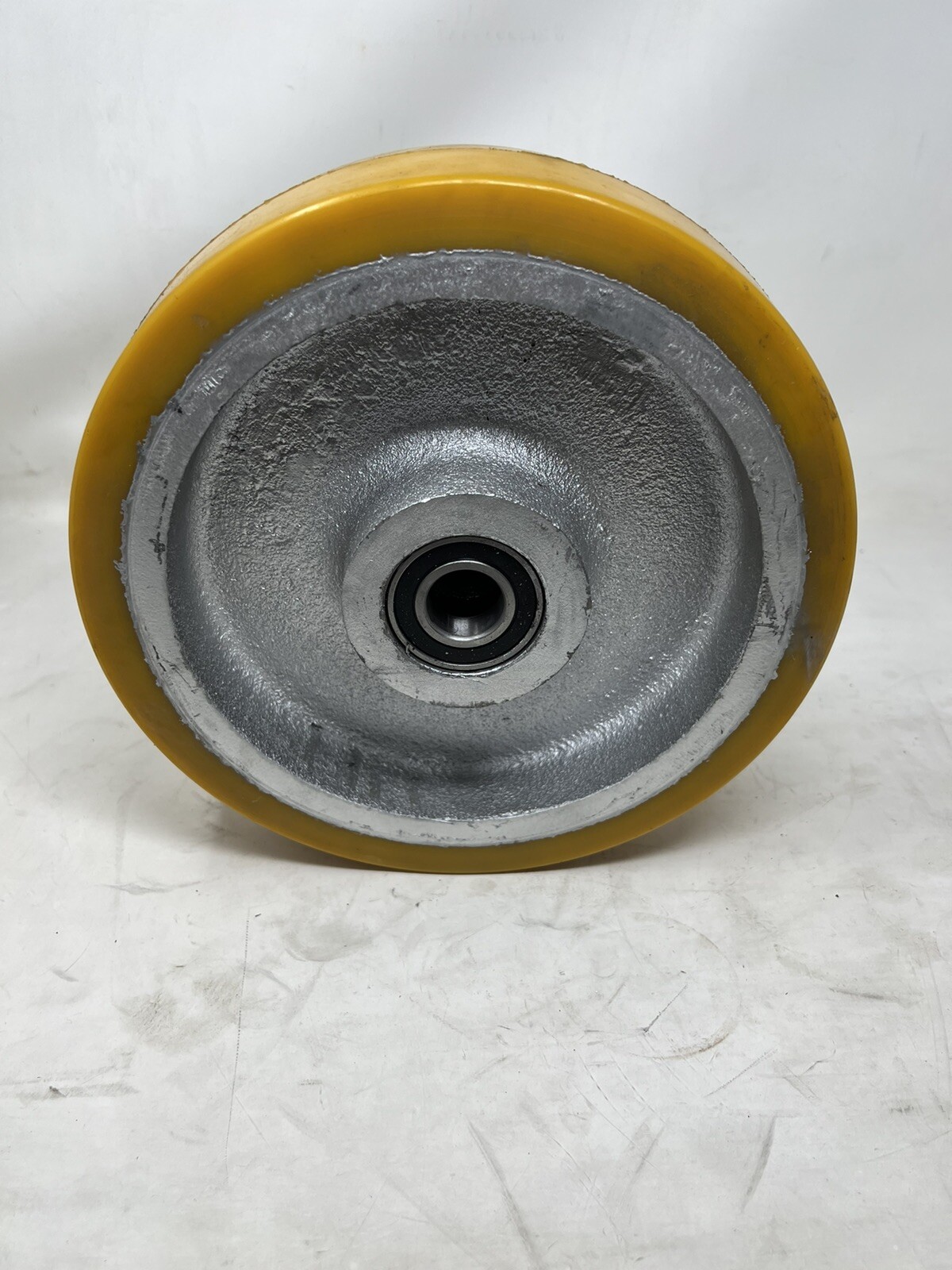 GRAINGER APPROVED P-UY-100×030/075K PUR Tread on Iron Core Wheel