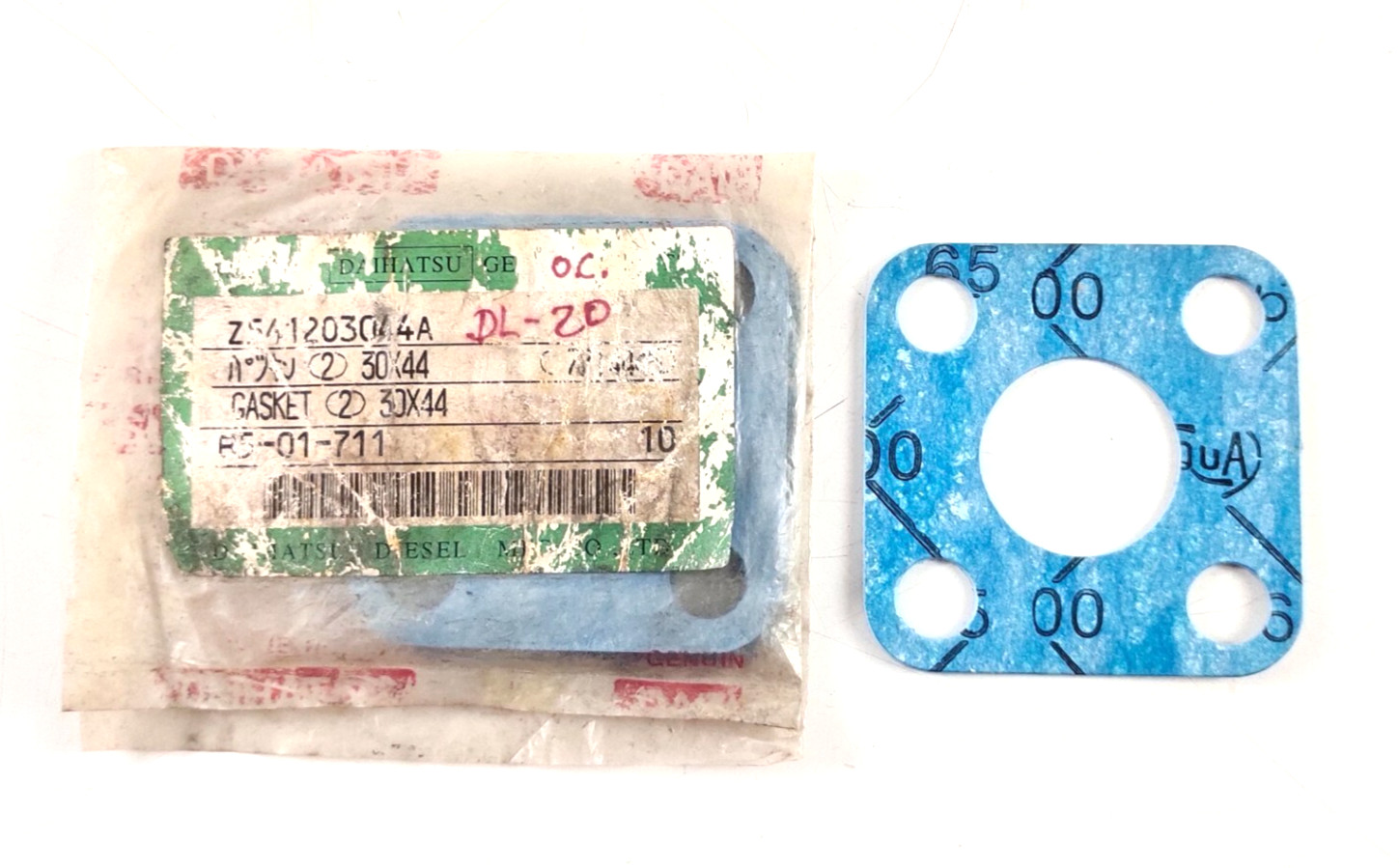 Gasket Z5412003044A For Daihatsu DL20 Engine Genuine Parts (Pack of 4 Pcs)
