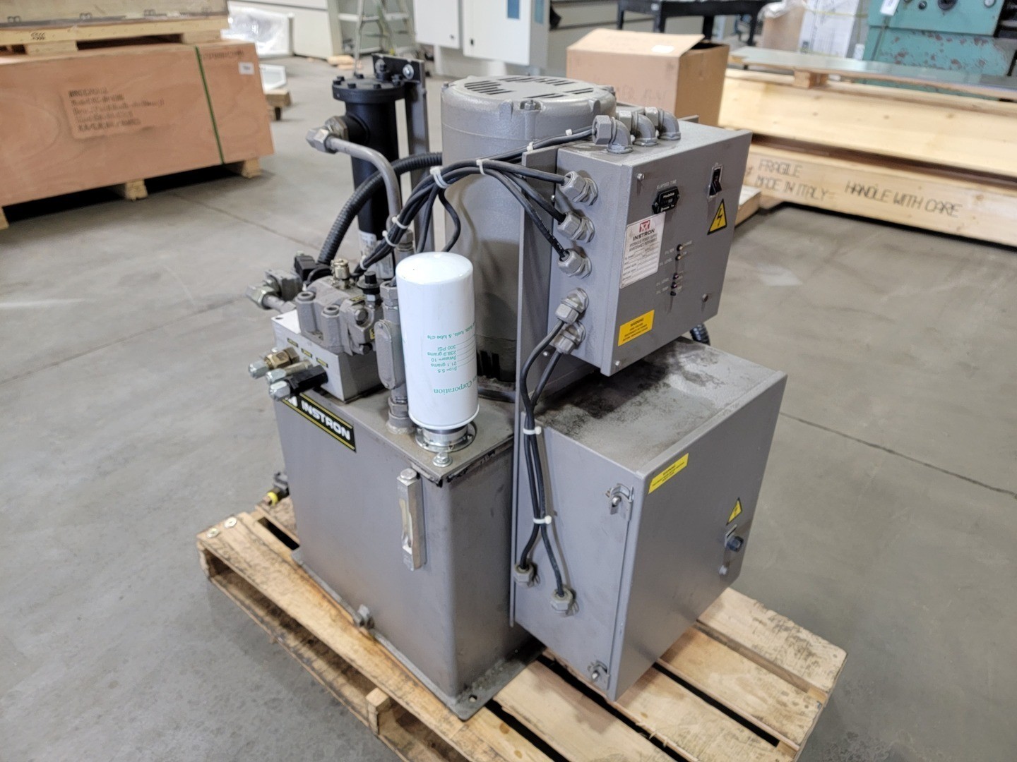 Instron A440 83C 15 hp Power Supply Unit A440-83C – Hydraulic Power Packs